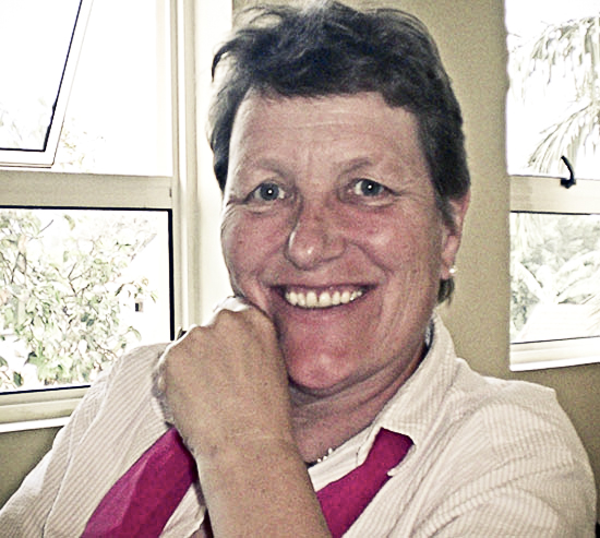[Securing Ugandans' Right to Essential Medicines (Uganda SURE) Chief of Party Birna Trap.] {Photo credit: MSH.}