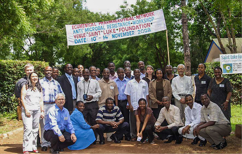 [Participants of the EPN-SPS AMR regional workshop in Moshi, Tanzania. Photo credit: EPN]