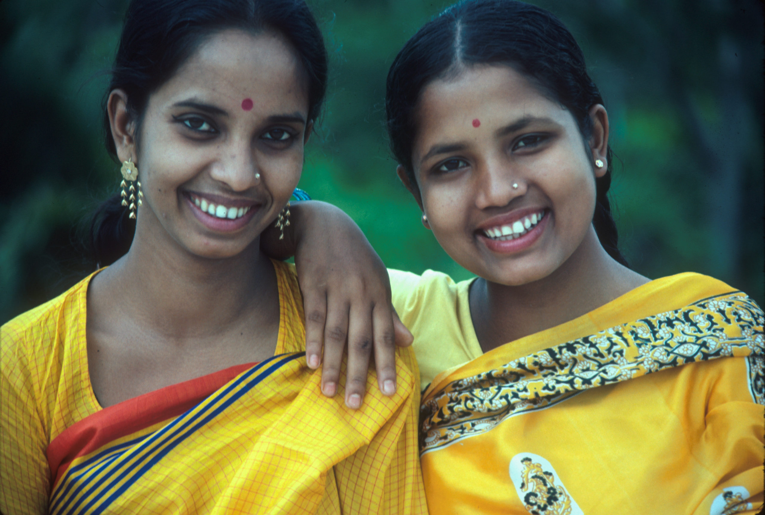 Young girls in Bangladesh