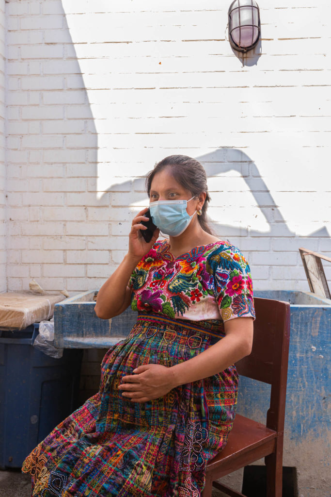 COVID-19 MSH trabalhou com parceiros locais para manter serviços essenciais de ANC, comunicar informações precisas e fornecer apoio social a mulheres grávidas, Guatemala