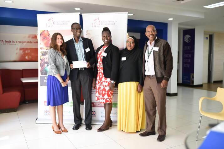 El equipo de MSH Kenia recibe el premio CICF
