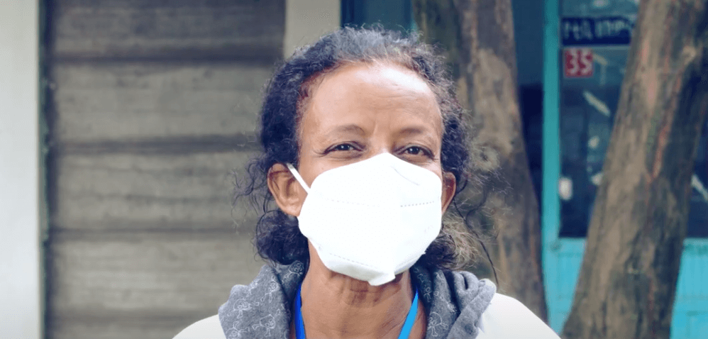 Publicités télévisées sur la tuberculose en Éthiopie, image en médaillon