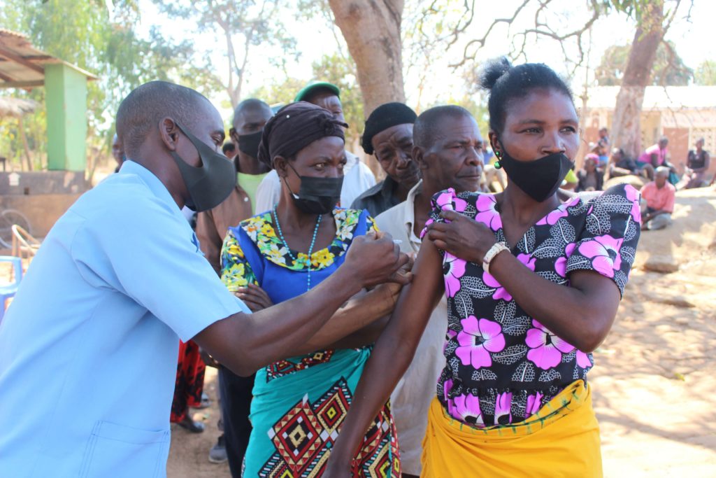 Atividade de Saúde ONSE no Malawi apoia o plano de resposta à pandemia do MISAU