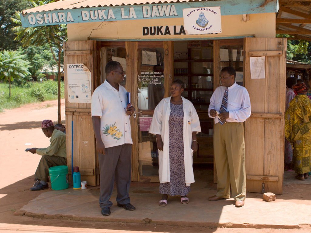 Farmacia en Tanzania