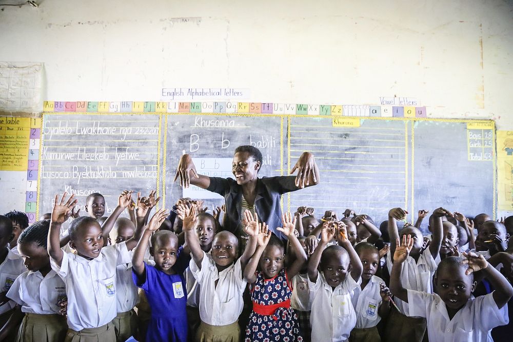 Escuela de Uganda - Crédito de la foto USAID