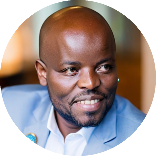 Portrait de Jean Philbert Nsengimana, directeur de la santé numérique pour le CDC Afrique et ancien ministre du ministère rwandais des technologies de l'information, de la communication et de l'innovation