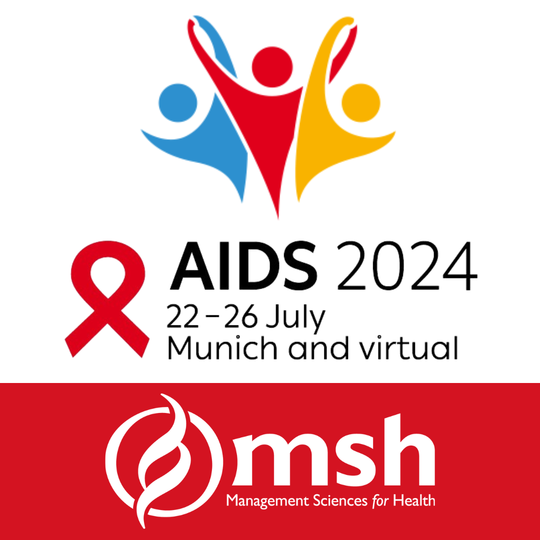 MSH en AIDS 2024 - Ciencias de la Gestión para la Salud, image size:1080x1080
