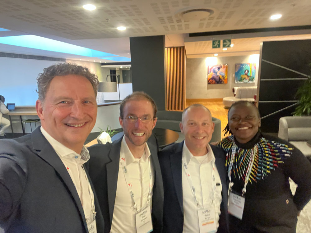Current and former MSHer at the 2025 SAPICS Conference in Capetown, South Africa