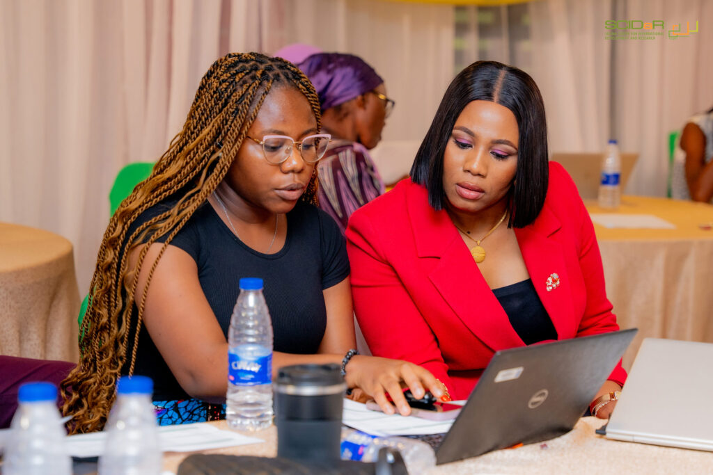 Workshop participants in Nigeria