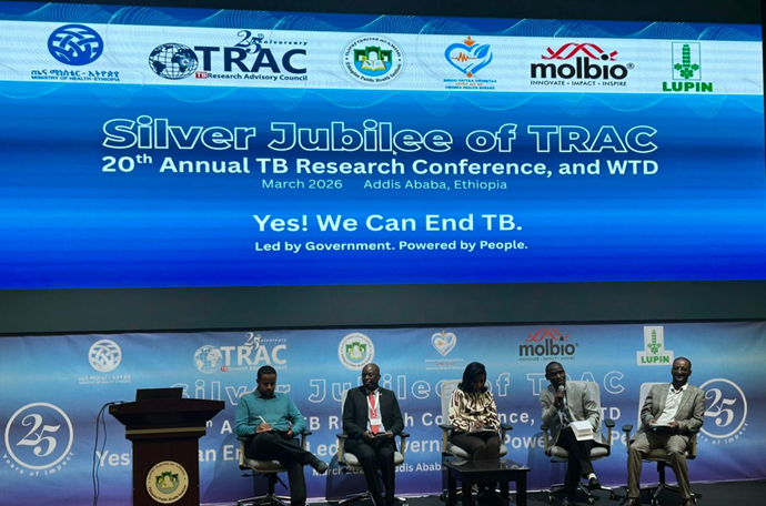 Dr Daniel Gemechu COP of ETBE chairing one of the panel discussions