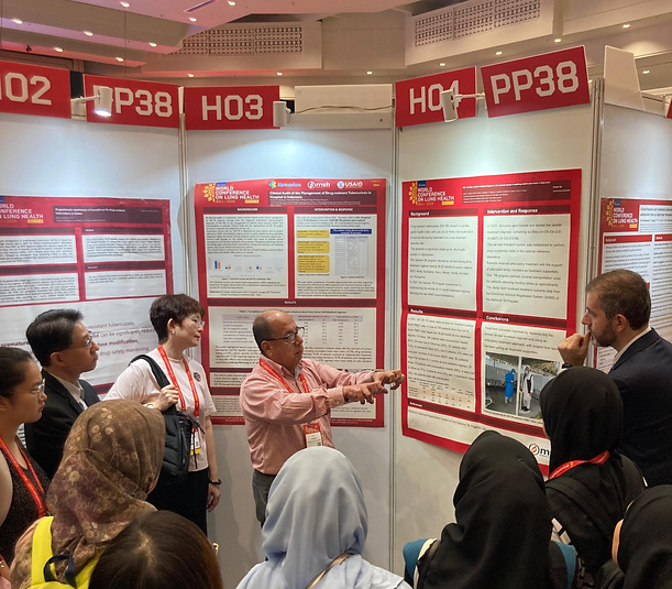 Pedro paper presentation on the treatment outcome MDR TB in Afghanistan